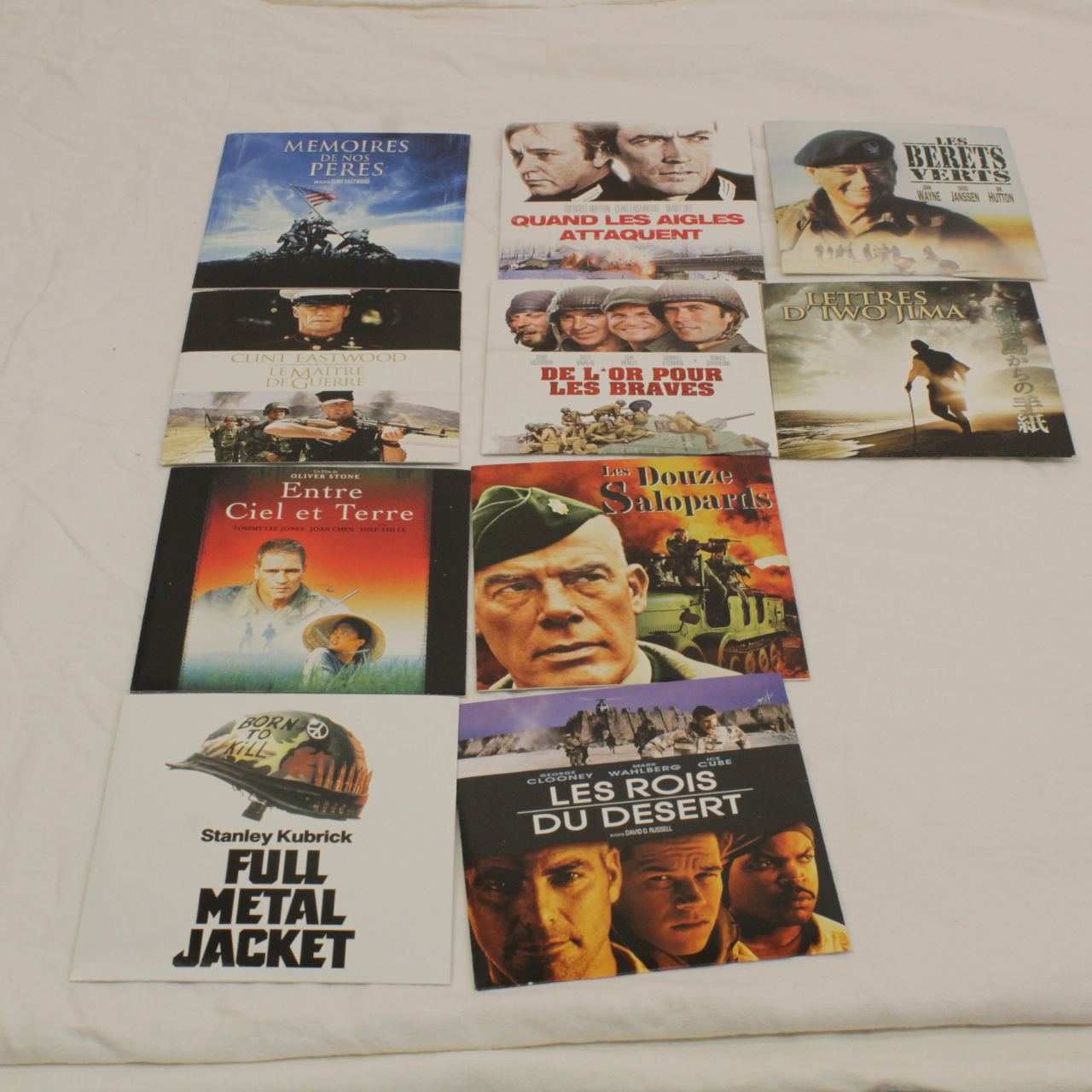 Coffret de Guerre 10 DVD Très bon état - Vue 2 - 